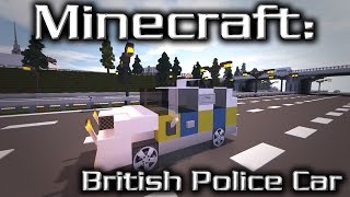 Minecraft British Police Car Tutorial