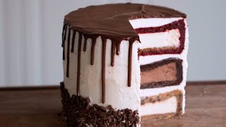 Triple Decker Cheesecake Tower