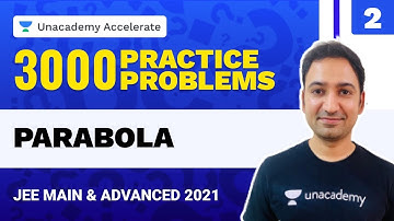 Parabola | 3000 Practice Problems | IIT-JEE 2021 Maths | Praneet Kalyanam | Unacademy