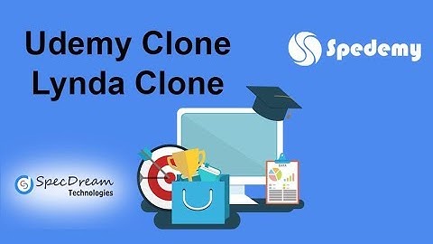 Udemy Clone | Lynda Clone | Online Education Software - Spedemy
