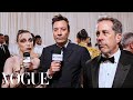 Jimmy Fallon &amp; Jerry Seinfeld Love to People-Watch at the Met | Met Gala 2024 With Emma Chamberlain