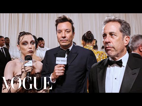 Jimmy Fallon & Jerry Seinfeld Love to People-Watch at the Met | Met Gala 2024 With Emma Chamberlain