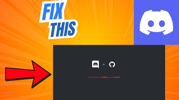 How to Fix Failed to Connect your GitHub Account to Discord