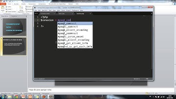 Tutoriales php basico - Parte 6 - Conectar PHP con MySql