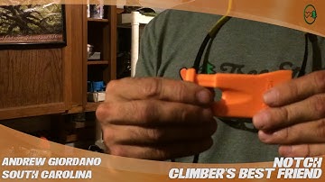 Notch Climbers Best Friend - TreeStuff.com Customer Andrew Giordano