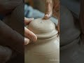 Dragon Fruit Inspired Ceramic Jar with Lid #craft #art #diy