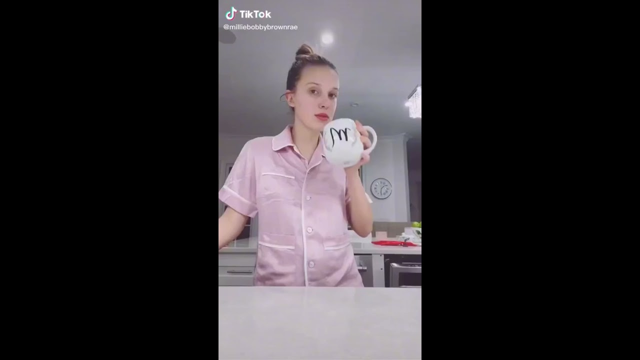 Millie Bobby Brown Tiktok With Charli Damelio Shorts