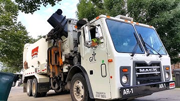 GFL Environmental/ Premier Truck Rentals: Mack LEU/ Labrie Automizer