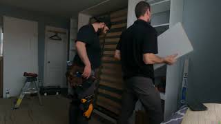 Murphy Bed Installation! #californiaclosetsphiladelphiadelaware Murphy Bed Installation! #californiaclosetsphiladelphiadelaware
