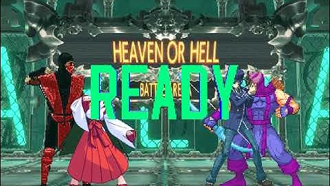 MUGEN Request: Maori Kasuga & Ermac MK2 Vs Naoto Shirogane & Hawkeye