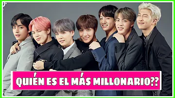 ¿Quién es el más rico en BTS?