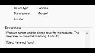 Fix Camera Error Code 39 In Device Manager On Windows PC