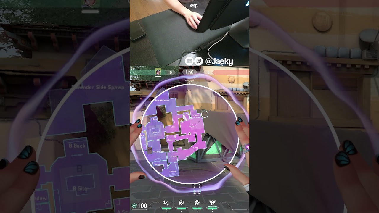 Атака Haven Smokes Valorant