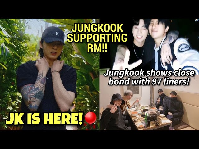 JUNGKOOK came home! JUNGKOOK reacts to RM’s new song “Come back to me”| JUNGKOOK follows 97 liners! class=