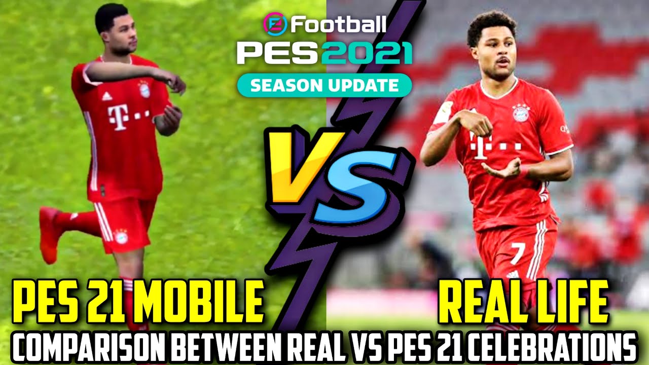 REAL LIFE CELEBRATIONS VS PES 21 CELEBRATIONS PART-1•FT.LEGENDS NEVER DIE