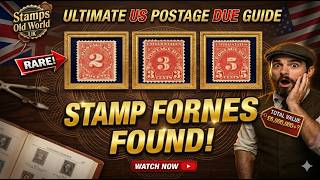 HIDDEN MILLIONS! Top Rare US Postage Due Stamps Worth £6,000,000