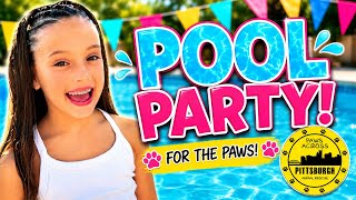 Pool Party for a Pawsome Cause