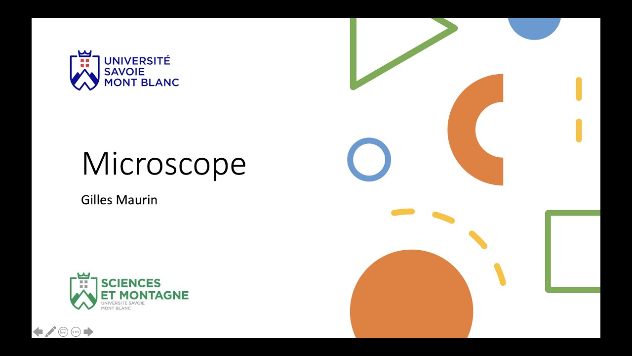 Le microscope (cours)