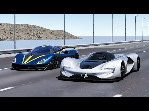 Dodge SRT Tomahowk Vs SSC Tuatara Aggressor | 20K Drag Race
