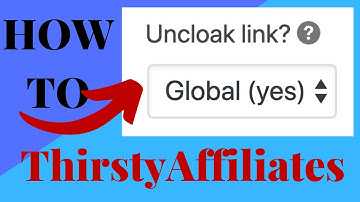 How to - ThirstyAffiliates Disable Cloaking for Amazon Links