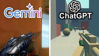 AI Battle: ChatGPT vs Gemini vs Claude — Developing a Valorant-Inspired Game from Zero