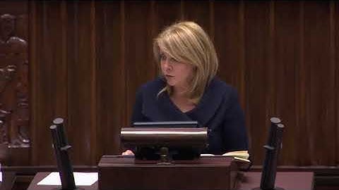 Barbara Dolniak - wystąpienie z 6 grudnia 2017 r.