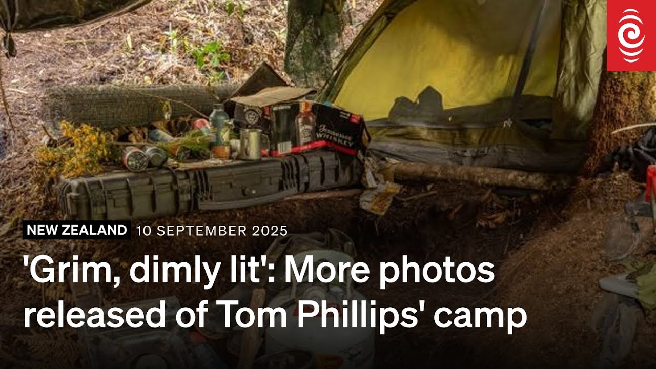 More photos released of Tom Phillips' camp, police say it's clear he had outside help | RNZ
