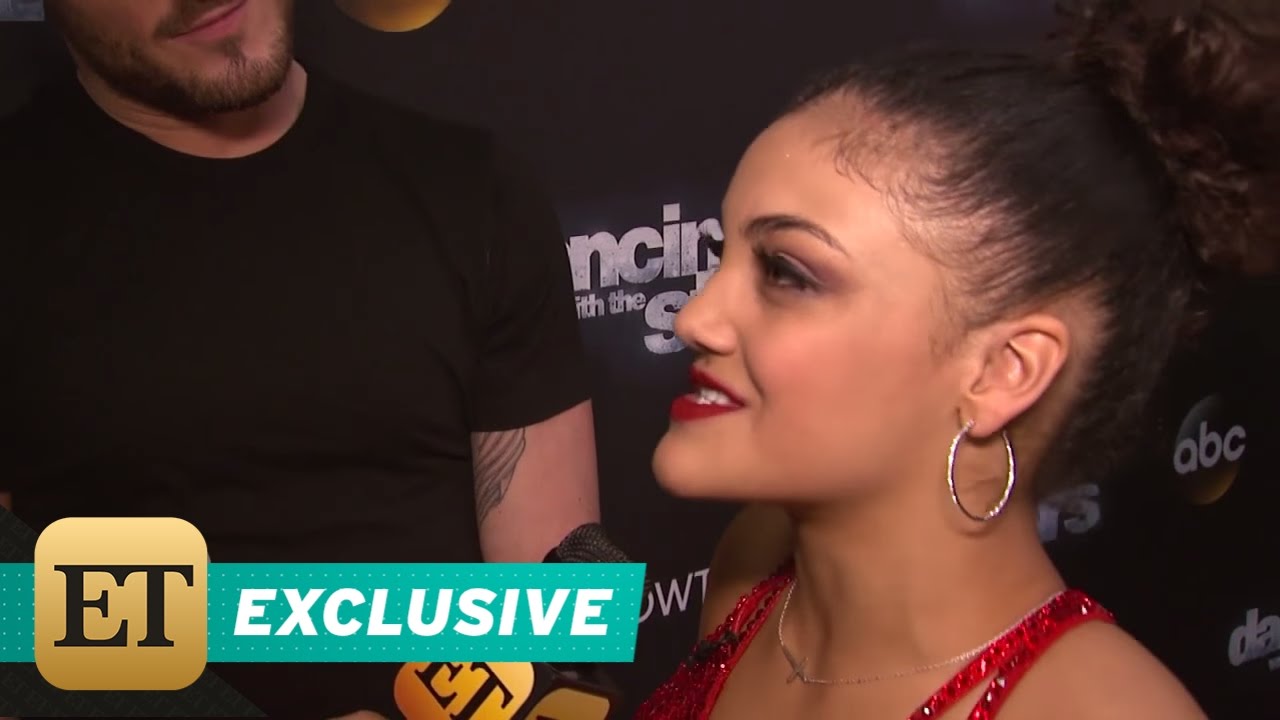EXCLUSIVE: Laurie Hernandez on Having 'DWTS' Partner Val Chmerkovskiy's Support After Her Grandmo…