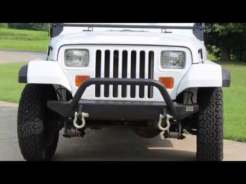 FB22080 CJ & YJ Piranha Front Bumper Installation Guide - YouTube