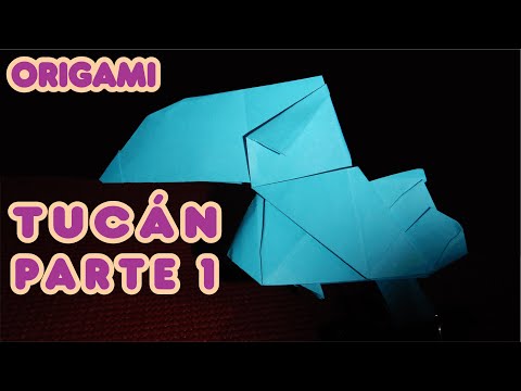 Cómo Hacer Un Tucán De Papel Origamieasy Tutorial By Hoang Tien Quyet Parte 1 2 Origami 