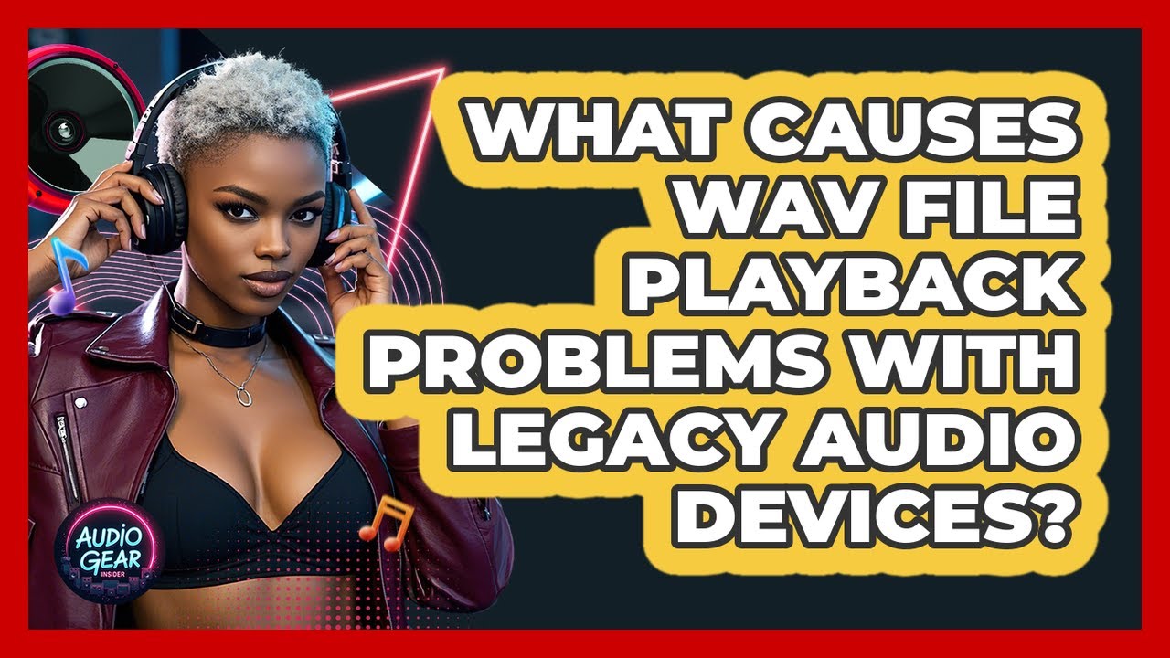 What Causes WAV File Playback Problems With Legacy Audio Devices? - Audio Gear Insider