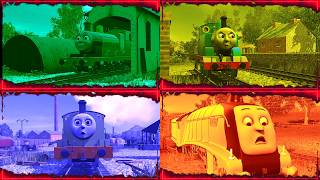 Thomas Transformations! Train to GIANT MECH Evolution 💥🚂 Tiles Hop Edm Rush Song Coffin Dance