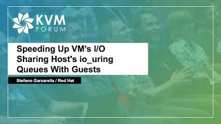 [2020] Speeding Up VM’s I/O Sharing Host's io_uring Queues With Guests by Stefano Garzarella