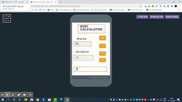 How to make Mini Calculator in easiest way in App lab(code.org)