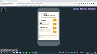How to make Mini Calculator in easiest way in App lab(code.org) screenshot 3