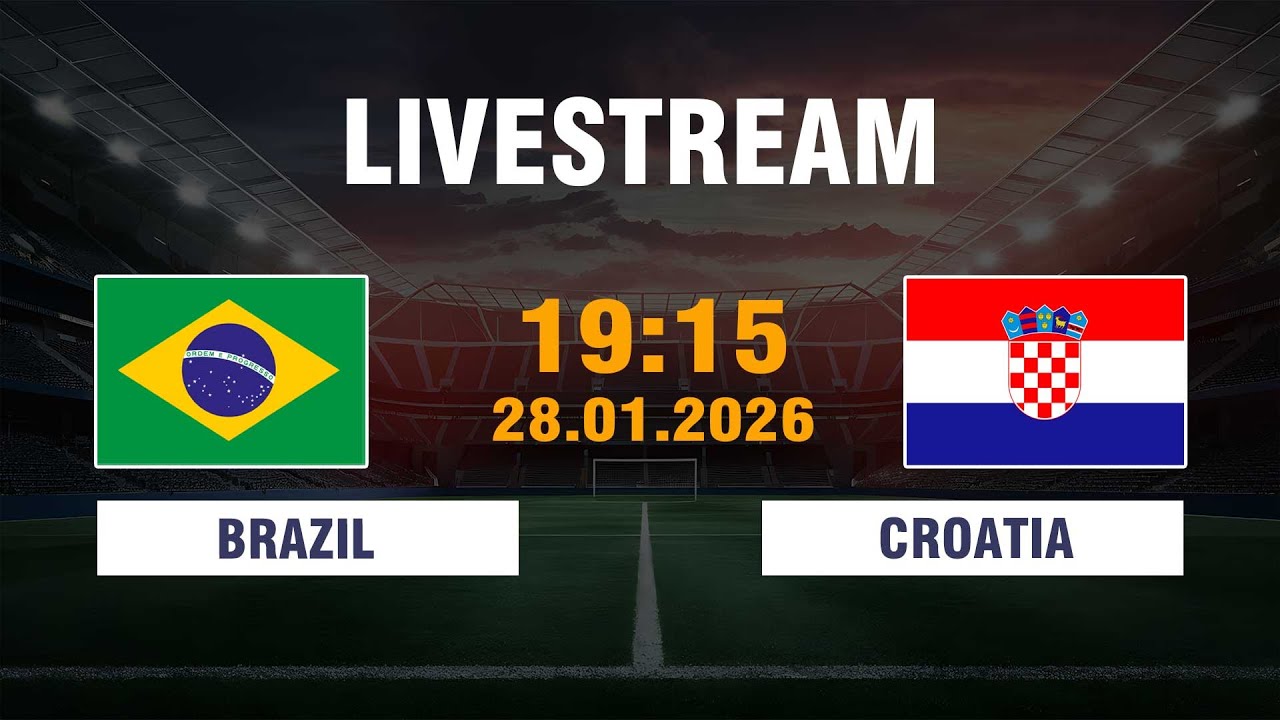 🔴 Brazil vs Croatia | High-stakes tactical battle with intense pressure