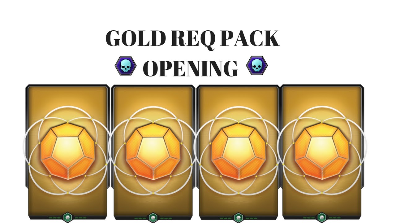 Halo 5 Guardians-GOLD REQ PACK OPENING #1