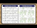 Digital Notebook and Area Model Quiz