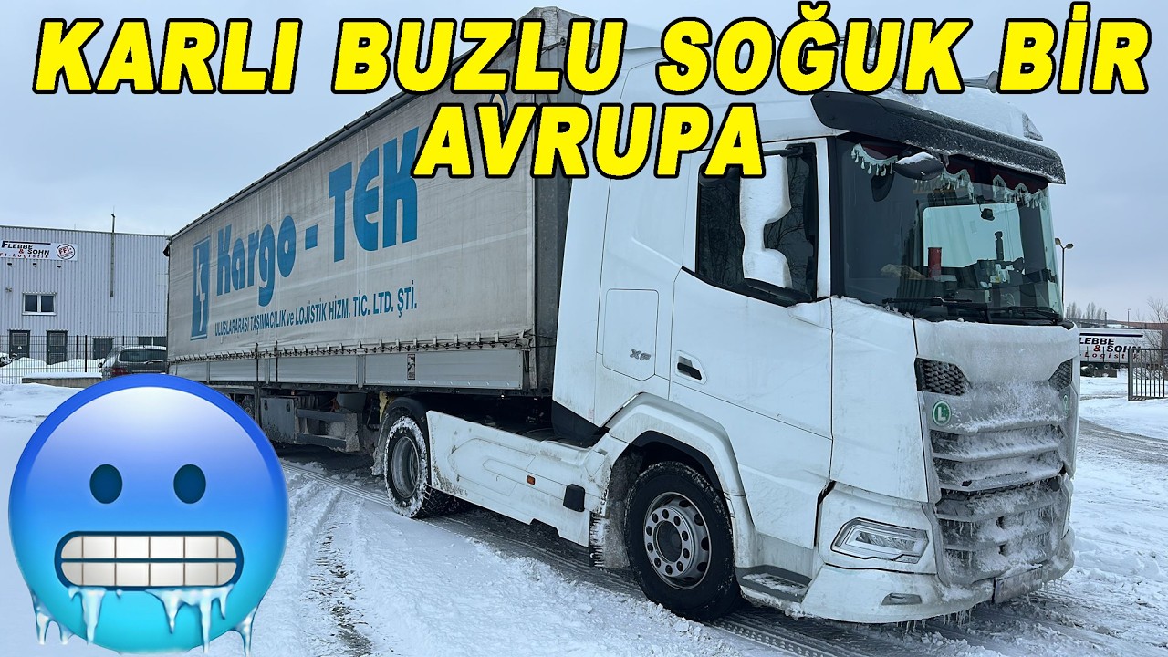 Giremezsin Dediler, Girdik! / Yol Bitti, Kar Başladı! / Yükleme Yerinde 2 Gün Yattım