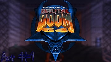 Brutal Doom 64 - Map01 - Staging Area - 100% Secrets + Secret Exit