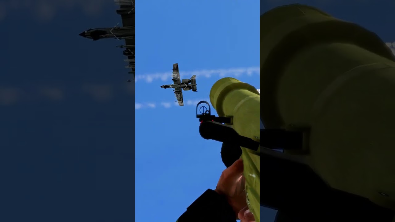 Target Lock On A10 Thunderbolt - Arma 3 Military Simulation