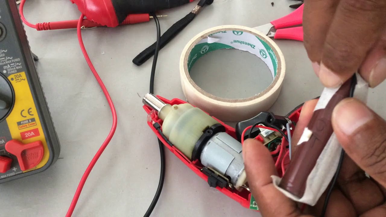 How to Repair Cordless Screw Driver | DIY Battery Replace | Free Repair