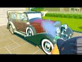 Pressure Washing a Fancy CLASSIC CAR in PowerWash Simulator!