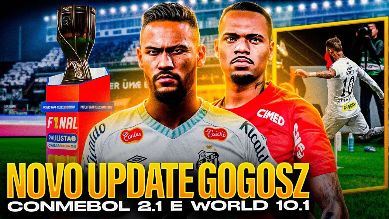 Gogosz Patch - Novo update World 10.1 e Conmebol 2.1 ( Instalação completa ) !!!