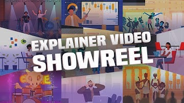 2D Explainer Video Showreel | Animated Videos