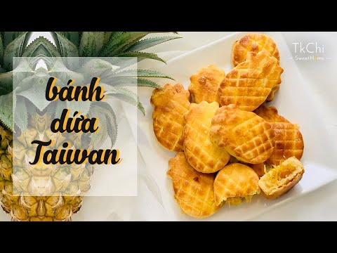 Video LÀM BÁNH DỨA ????ĐÀI LOAN SIÊU ĐÁNG YÊU Không cần lò... - youtube