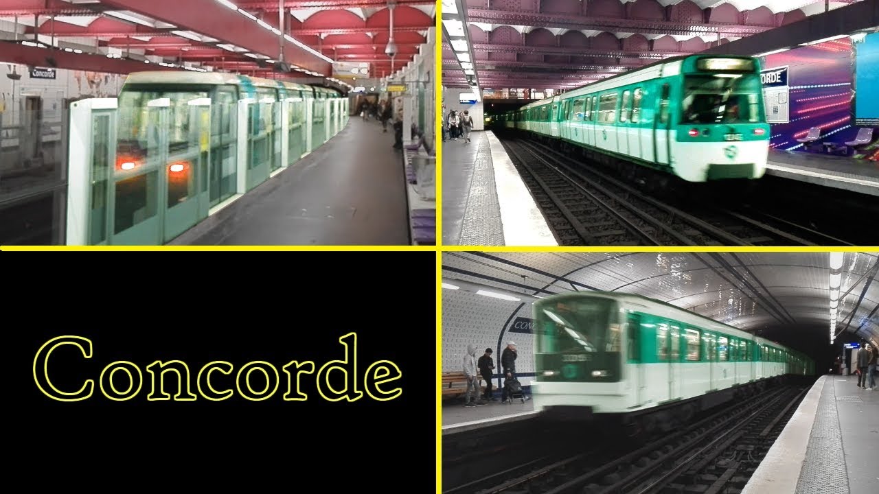 Станция Конкорд : Парижский метрополитен