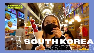 korean street food in sokcho 속초, south korea (Gangwondo) : hotteok + gimbap | south korea diaries