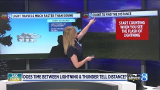 Famous Ask Ellen: Does time between lighting and thunder tell distance? Wealth