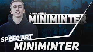 Photoshop Speed Art #45: Miniminter Channel Art | BazDZN